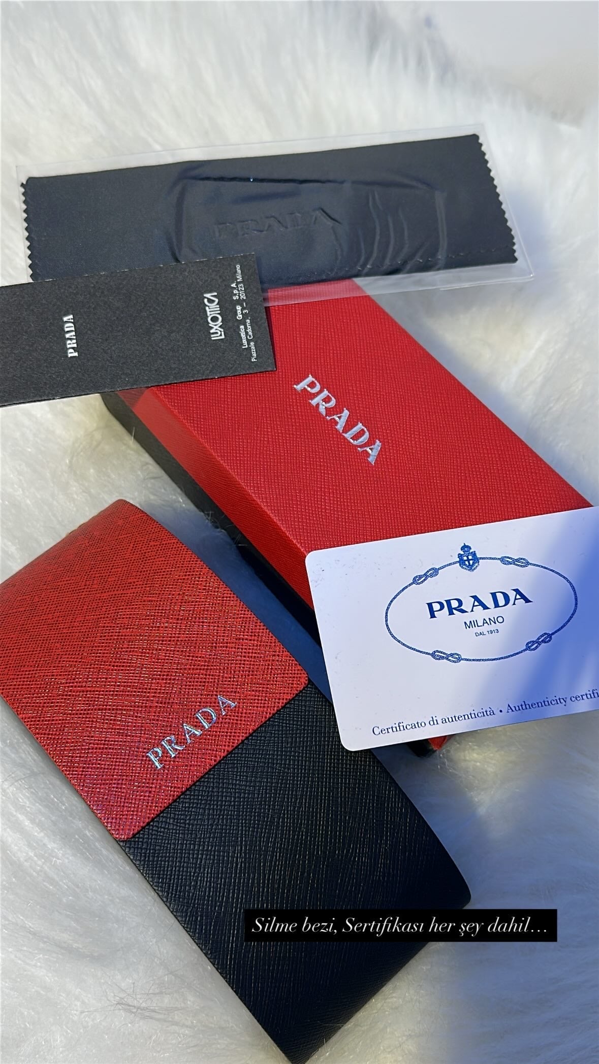 Prada Orijinal Kutu