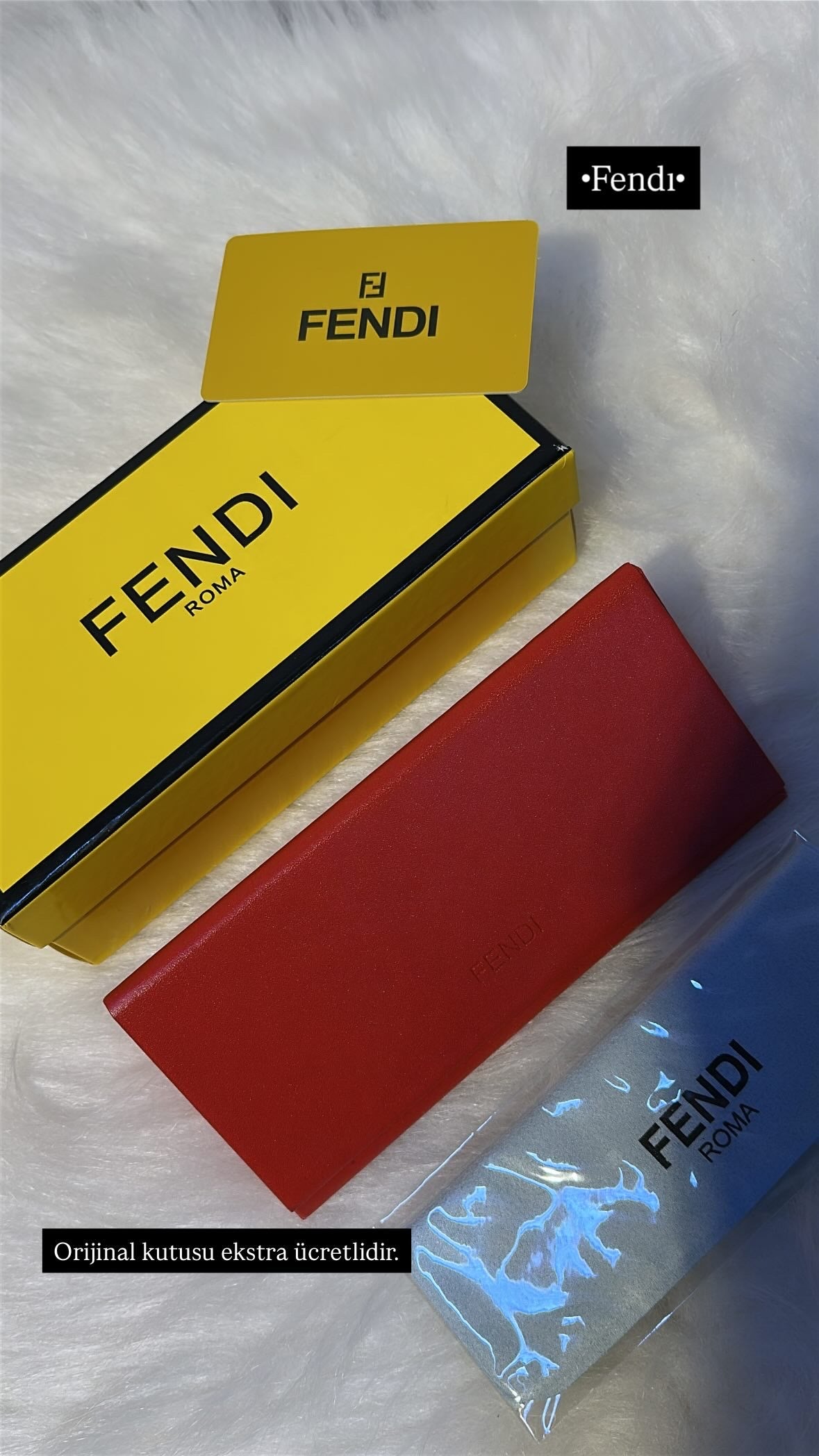 Fendı Orijinal Kutu